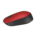 Computer Mouse - Logitech M171 Red, Wireless, 1000 DPI