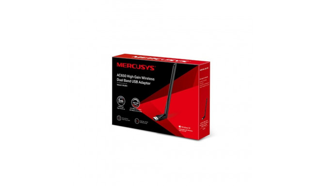 Wireless Adapter - Mercusys Ac650 Dual Band USB Adapter