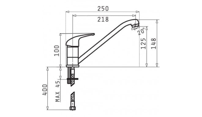 Kitchen Mixer - Asalia Sand Beige