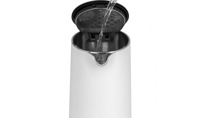 Stainless Steel Kettle - Salt & Pepper Rk3300, White