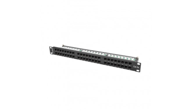 Distribution panel - Lanberg PPU5-1048-B 48 Ports 1U Black