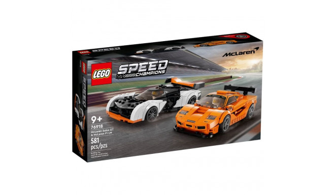 Diecast Model - Lego Speed Champions Mclaren Solus Gt & F1 Lm