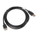 USB Cable - Lanberg 2.0, Black