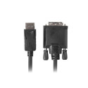 Display Port Adapter - Lanberg Ca-dpdv-10cu 1m DisplayPort To Dvi-d Bl
