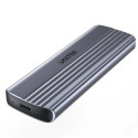 M.2 Drive Enclosure - Unitek S1241B01 NVMe USB-C 10Gbps Grey