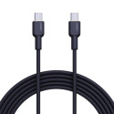 Charging Cable - AUKEY USB-C to C Power Delivery 60W, Black