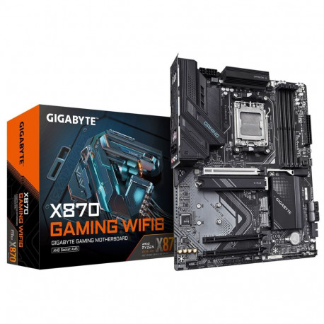 Motherboard - GIGABYTE X870 GAMING WIFI6, Supports AMD Ryzen 9000 CPUs, 8+2+2 phases VRM, up to 8000