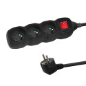 Power Strip - Esperanza ELK210K 3 AC Outlets 1.5m Black
