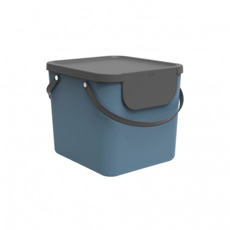 Waste Container - ROTHO Albula 40L Technopolymer Horizon Blue