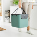 Waste Sorting Container - ALBULA 40L Recycled Plastic Green