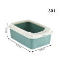 Cat Litter Box - Rotho Bonnie Eco, Green