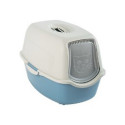 Hooded Litter Box - Rotho Bailey, Blue