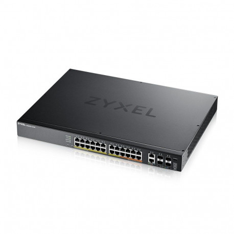 Ethernet Switch - Zyxel Xgs2220-30hp Managed, Black