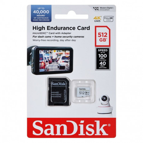 Memory Card - Sandisk 512GB Microsdxc Class 10