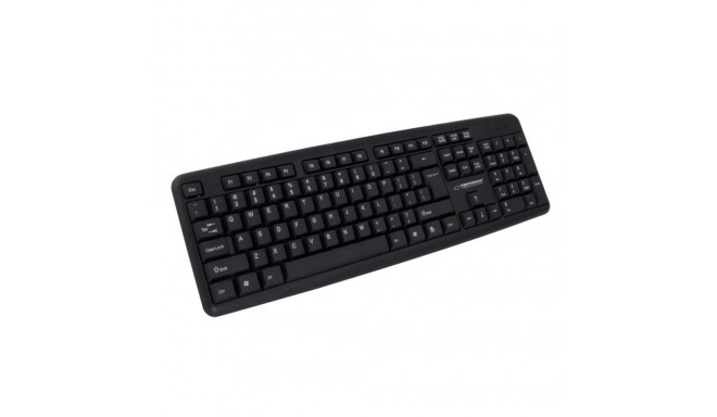 Keyboard - Esperanza EK134 Full-Size USB Wired Black