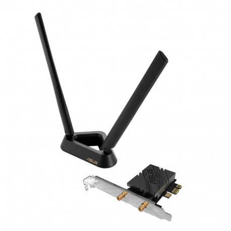 WLAN/Bluetooth Adapter - ASUS PCE-BE92BT 5764 Mbit/s Black