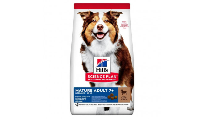 Dog Food - Hill's Science Plan Mature Adult Medium Lamb