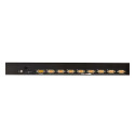 KVM Switch - ATEN 8-Port USB PS/2 VGA Rack-Mountable Black