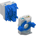Network Accessory - Techly CAT 6a KeyStone RJ45 Jack UTP White