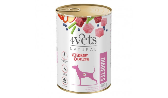 Dog Food - 4vets Natural Diabetes 400g