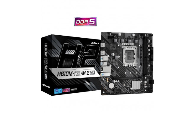 Motherboard - Asrock H610m-h2/m.2 D5