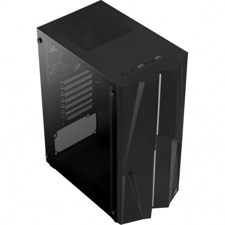 Computer Case - Aerocool Mecha Midi Tower ATX, Micro ATX, Mini-ITX, Black