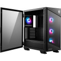 Gaming Computer Case - MSI MPG VELOX 100R 4x ARGB Fans Black