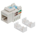 Keystone Jack - Intellinet Cat5e UTP Punch-down White