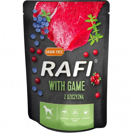 Dog Food - Dolina Noteci Rafi Venison Blueberry Cranberry 300g