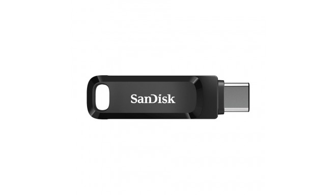 USB Flash Drive - SanDisk Ultra Dual Drive 128GB USB Type-A/Type-C Black