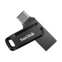 USB Flash Drive - SanDisk Ultra Dual Drive 128GB USB Type-A/Type-C Black