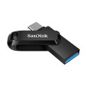 USB Flash Drive - SanDisk Ultra Dual Drive 128GB USB Type-A/Type-C Black