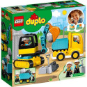 Building Blocks - LEGO DUPLO 10931 Truck and Crawler Excavator