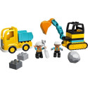 Building Blocks - LEGO DUPLO 10931 Truck and Crawler Excavator