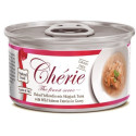 Wet Cat Food - CHERIE Tuna & Salmon Mix in Gravy 80g