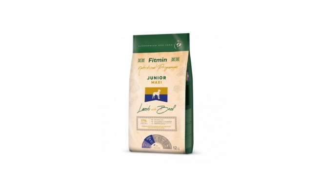 Dry Dog Food - FITMIN Nutritional Programme Junior Maxi Lamb 12kg