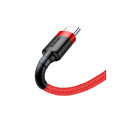 USB Cable - Baseus Cafule 0.5m USB-A To USB-C Red