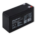 Battery - Qoltec 53030 AGM 12V 7Ah Max 105A Black