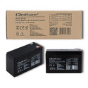 Battery - Qoltec 53030 AGM 12V 7Ah Max 105A Black