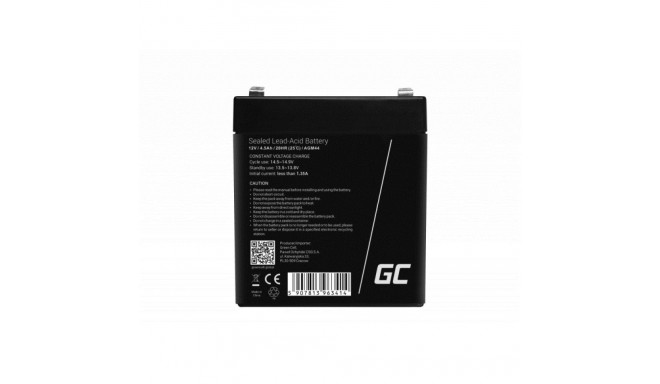 Battery - Green Cell Agm44 12 V 4.5 Ah