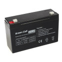 Battery - Green Cell 6v 12ah 12000mah Sealed Lead Acid Battery