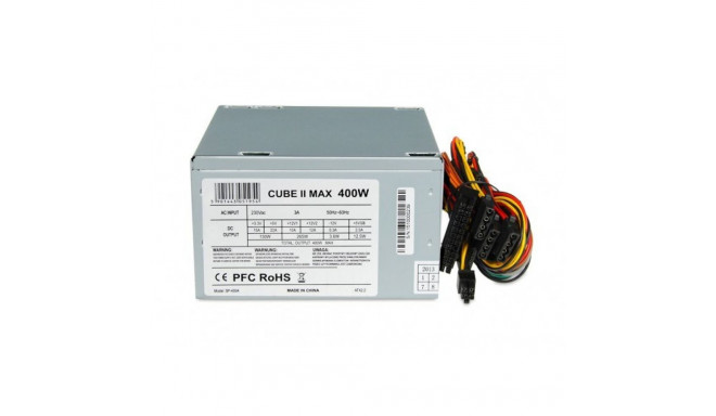 Power Supply Unit - iBox CUBE II 400W ATX 20+4 Pin Silver