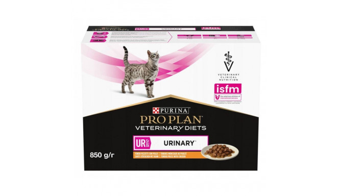 Wet Cat Food - PURINA Pro Plan Veterinary Diets UR St/Ox Chicken 10x85g