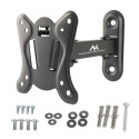 TV Wall Mount - Maclean Mc-416 13"-32" Universal Bracket Holder Black