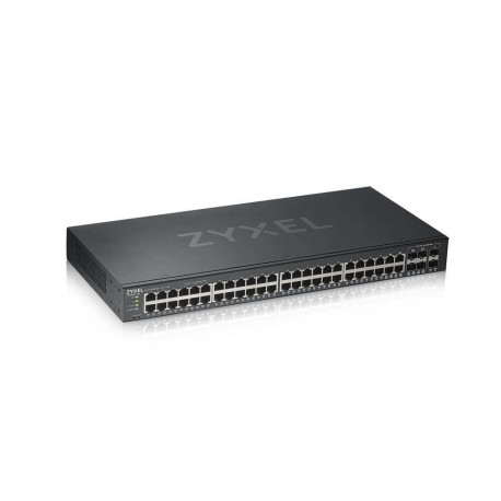 Networking Switch - Zyxel GS1920-48V2 Managed Gigabit Ethernet 44 RJ-45 4 SFP 100 Gbit/s Black