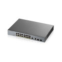 Network Switch - Zyxel Gs1350-18hp Managed Gigabit Ethernet PoE Gray