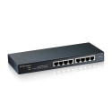 Ethernet Switch - Zyxel Gs1900-8 8 Port Gigabit Ethernet Switch Black