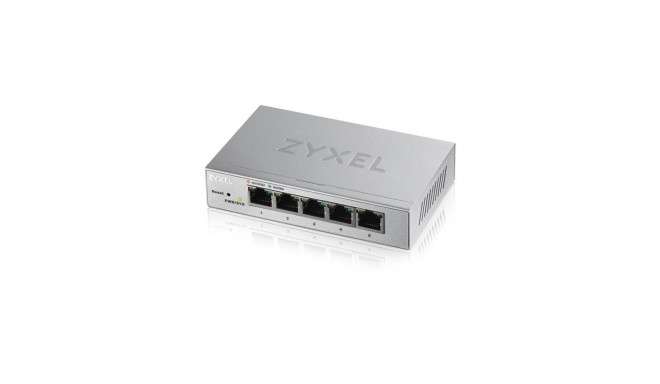 Managed Switch - Zyxel Gs1200-5 10/100/1000 Ethernet Switch Silver