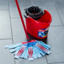 Mop - Vileda 3Action Velour XL Ergonomic Red/Blue