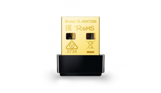 Network Card - TP-Link TL-WN725N WLAN 150 Mbit/s USB 2.0 Internal Antenna